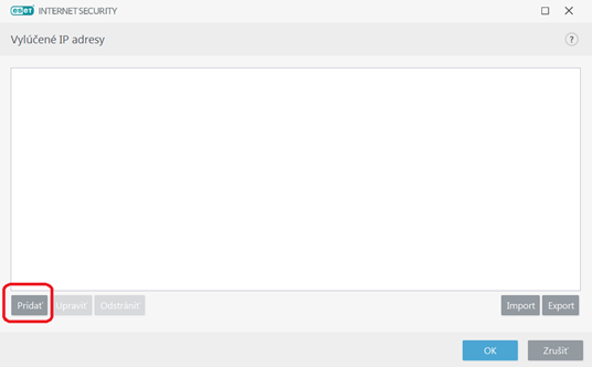 Eset: Add IP address (Fig.6)