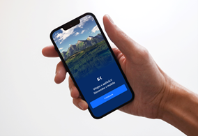 Ilustračný obrázok aplikácie Slovensko v mobile.