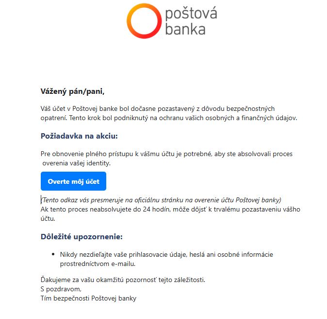 poštová banka