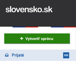 Vytvoriť správu Vytvoriť správu